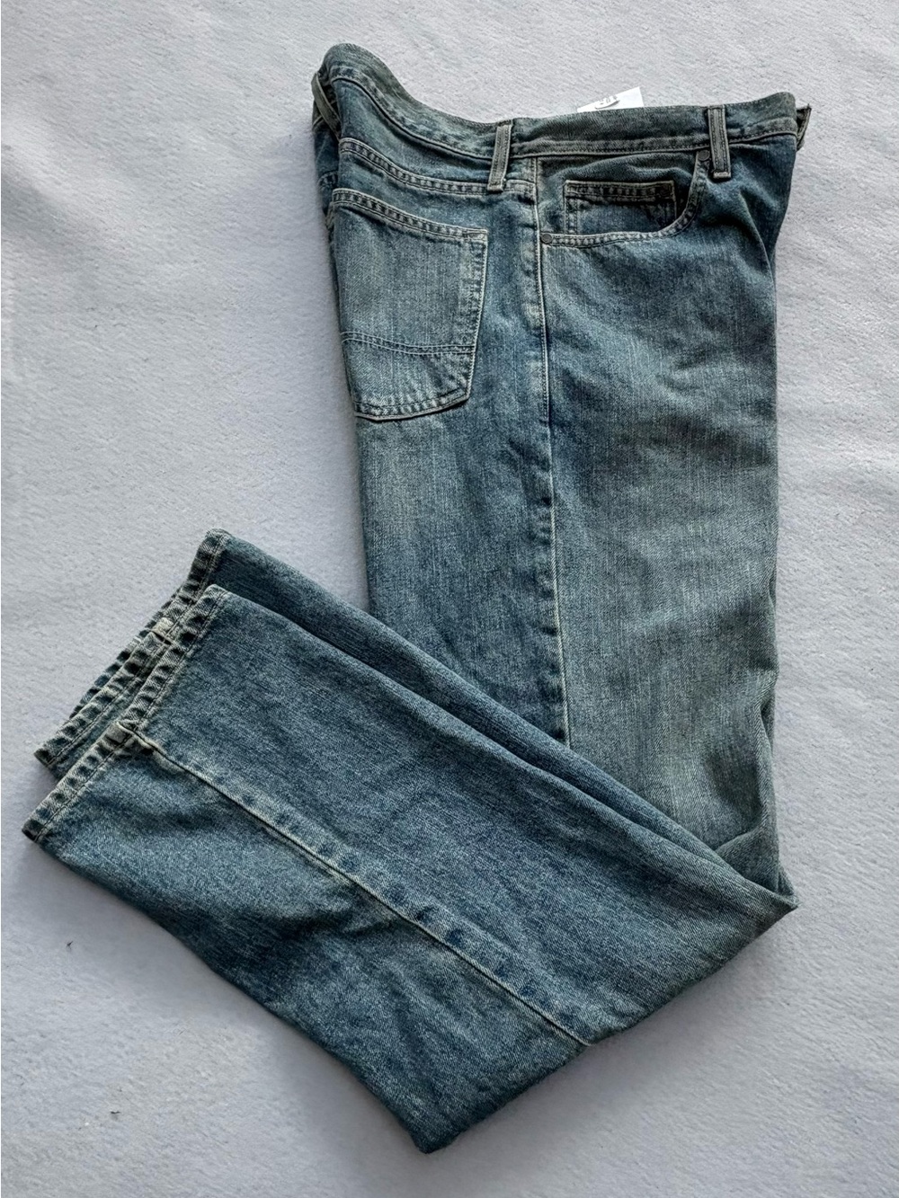 Arizona Jean Co. Men’s 33X32 Relaxed straight light stoned blue jeans NWT